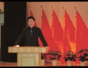 舉行“公推直選廣漢市人民醫(yī)院黨委書記黨員直選大會”，新任醫(yī)院黨委書記李亞平同志宣誓就職并發(fā)表演講